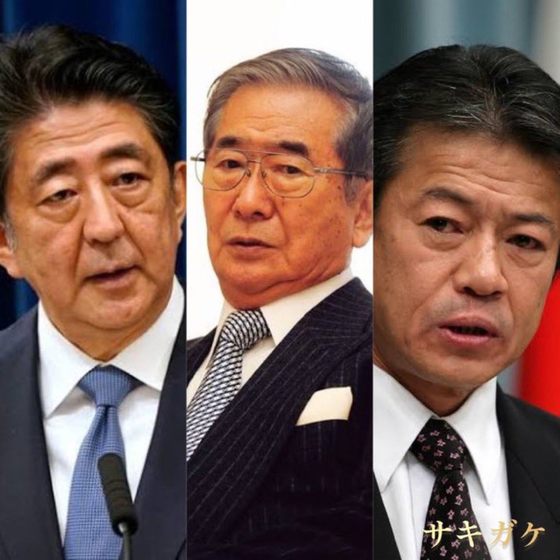 nihonpatriot's tweet photo. 尊敬している政治家3人です。同感な方いますか？ https://t.co/c7L3MDJPz6