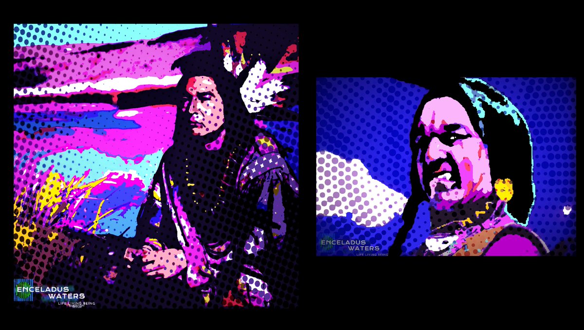A repost of 2 of my first #popart pieces that just happened to have been of #GrahamGreene from to movies from my youth #DancesWithWolves &amp; #maverick 
Saddened by the news of his passing, wishing him the best on his new journey. 
Thankyou for the entertainment
#RIPGrahamGreene