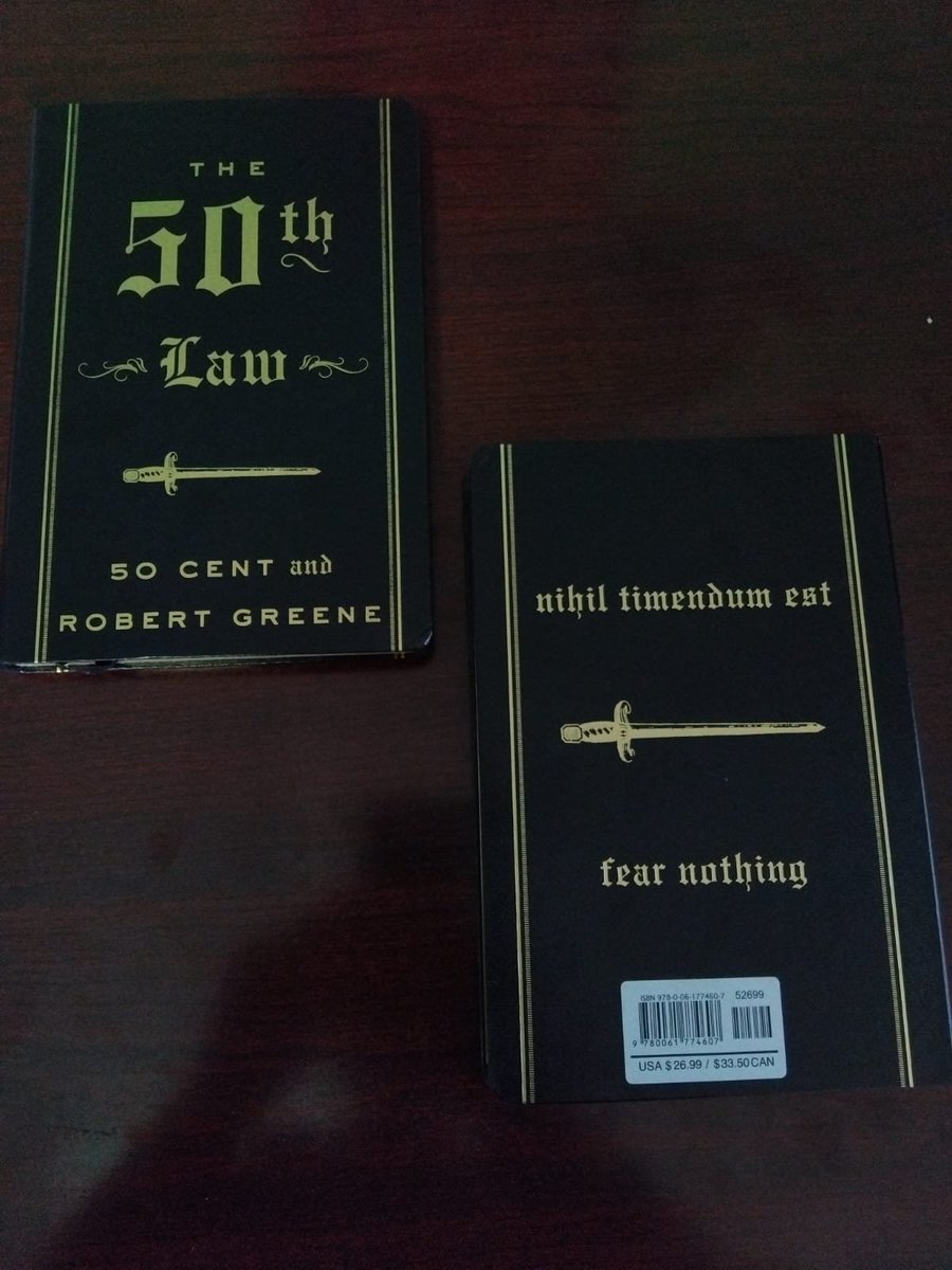 Men,

“Your fears are a kind of prison that confines you within a limited range of action. 

The less you fear, the more power you will have and the more fully you will live.”

― Robert Greene, The 50th Law

To get your copy:

+254 745 39 94 95

#MasculinitySaturday