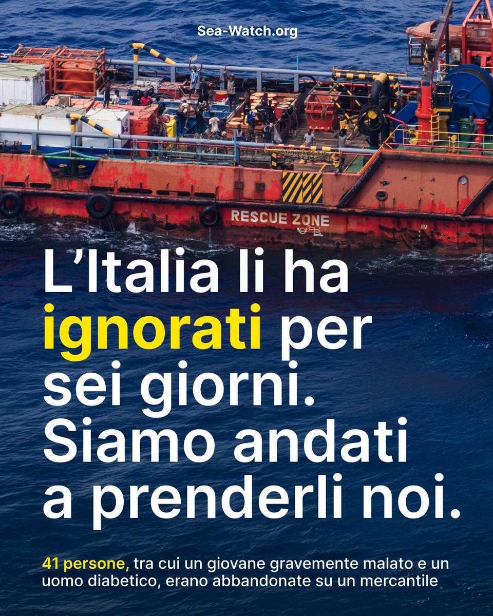 Sea-Watch Italy tweet media