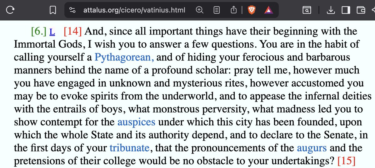 the_Hotstar's tweet image. According to Cicero, extispicy(haruspex) is the origin of the ritual slaughter of young boys. During the time of Elagabalus, it was even implied by Cassius Dio[Book LXXX] that the boys were castrated like the West Memphis three victims.