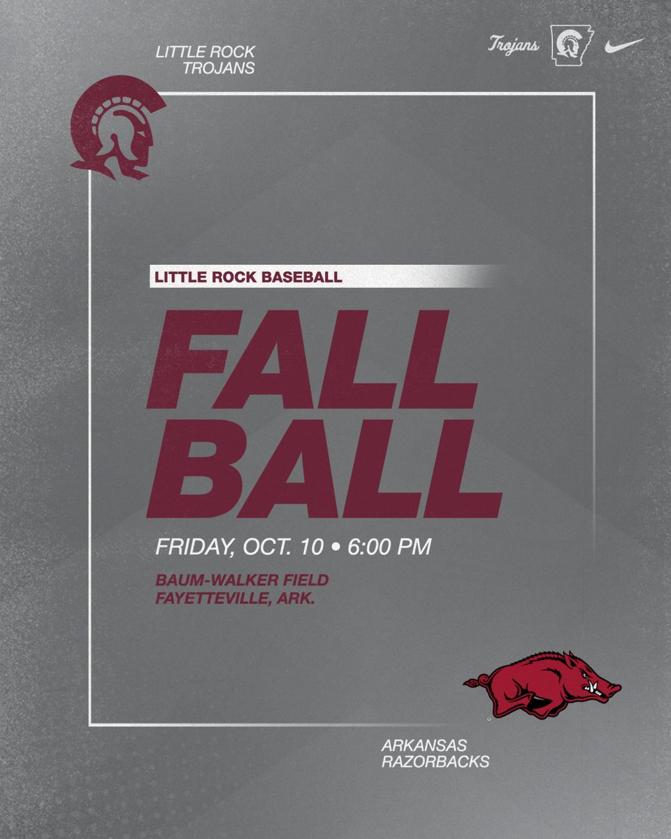 Little Rock Trojan Baseball (@littlerockbsb) on Twitter photo 🚍 The Fall Ball tour is heading to Fayetteville 
#LittleRocksTeam 🚍 The Fall Ball tour is heading to Fayetteville 
#LittleRocksTeam