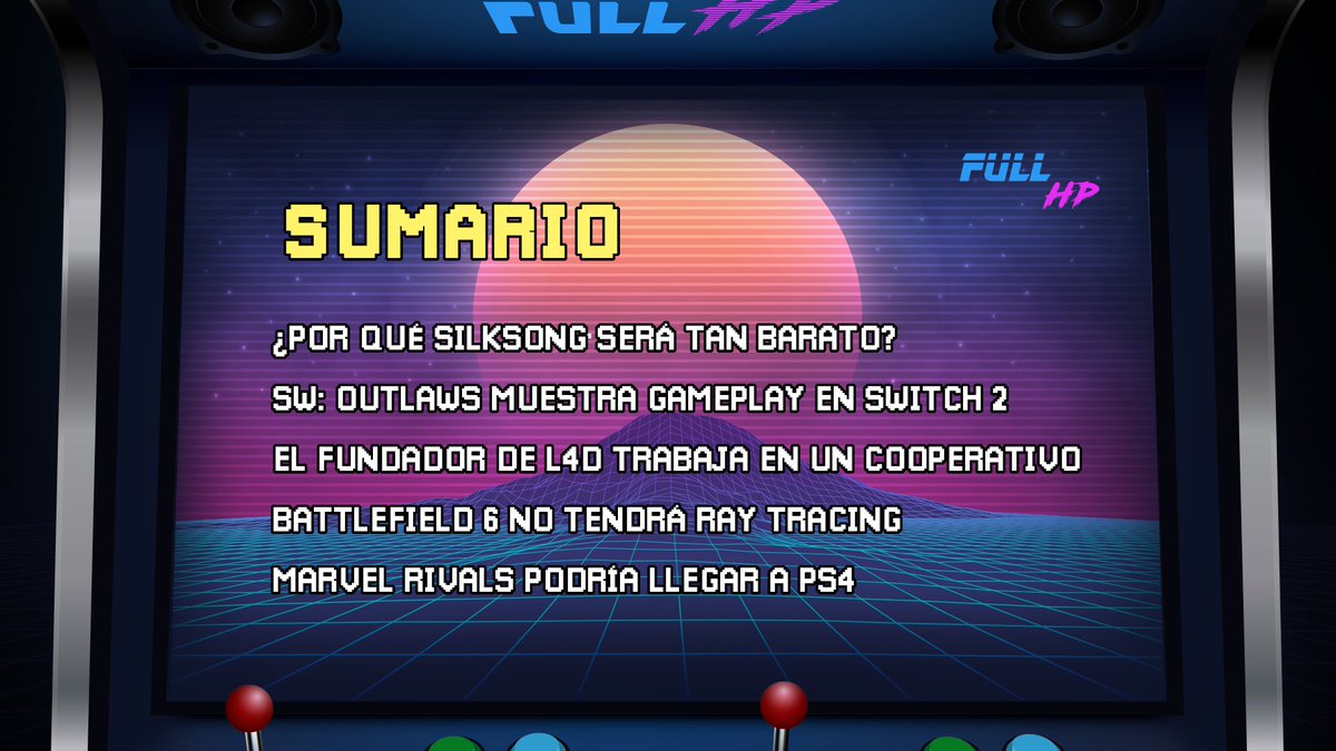 ¡¡¡¡CINCO MINUTOS PARA EL <a href="/EstoesFullHP/">Full HP</a> DE HOY, CON <a href="/LynxReviewer/">Lynx</a> !!!!

El precio de Hollow Knight: Silksong ha sacudido el mercado.

¿ES BUENO O MALO?

twitch.tv/fullhp