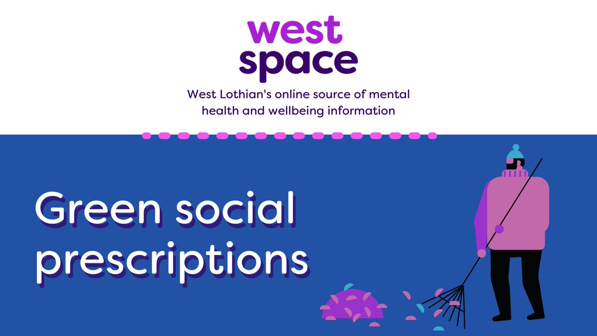 🍂 Autumn is a great time to reconnect with nature.

Green social prescribing can boost your mental health through walking, gardening, or volunteering in your community.

Find local opportunities in West Lothian: westspace.org.uk/green-social-p…