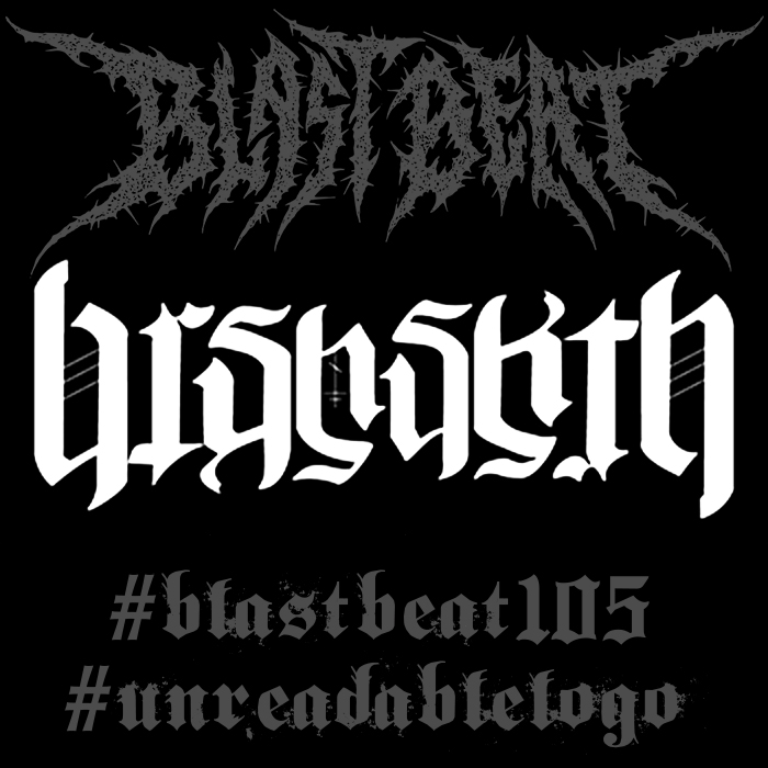 BBeat105's tweet image. #UnreadableLogo 

Dígannos cuál es la banda que porta este logo!!! 

Compártanla con sus amigos para ver quién conoce a este grupo. 

#UnreadablesLogos 

#StayBlast 
#BlastBeat105