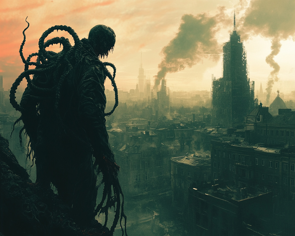 john_f_leonard's tweet image. This week, the #TuesdayFeeling is …a squirming  excess of #postapocalyptic #cosmichorror bubbling in #scifi #apocalypse