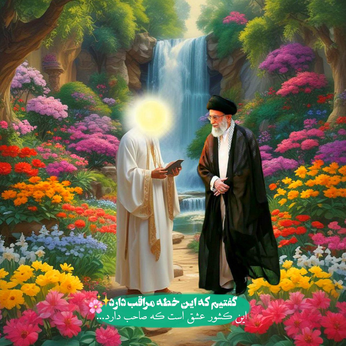 گفتیم که این خطه مراقب دارد این کشور عشق است که صاحب دارد...

#ایران_پرچمدار_ظهور