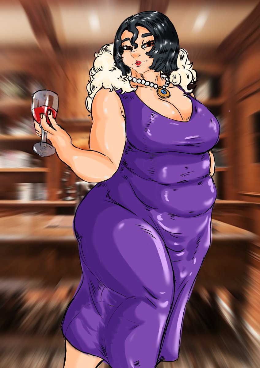 [ Art Trade] 
Madame Roberta, Jefa de la oganizacion "mesa negra" OC de <a href="/Pablo_Art2/">The Pablo Artist 🎨🐦‍🔥 (Hiatus)</a>, espero que le guste ;3 
#oc #arttrade #digitalart #drawing #art