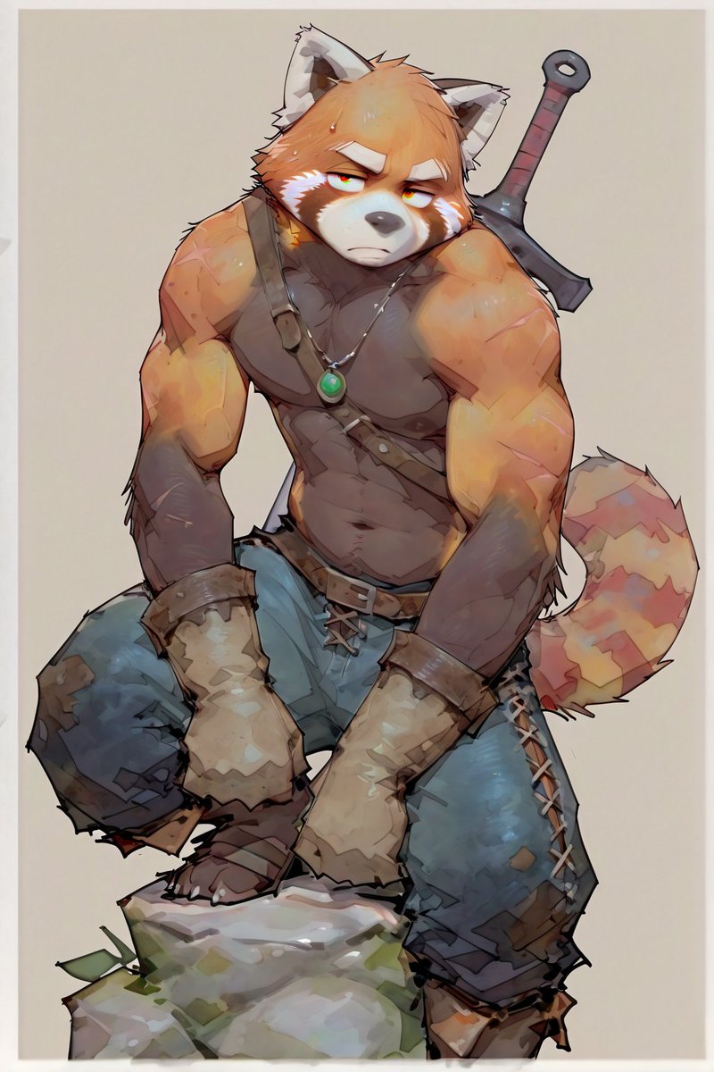 Kemono_AI_Lab's tweet image. #StableDiffusion #AIart #kemono #furry