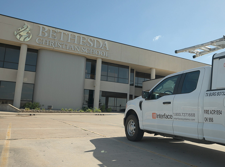 interface_sys's tweet image. Bethesda Community Church trusts Interface to deliver safety + simplicity. Facilities Manager Rick Campbell shares how false alarms dropped &amp;amp; communication got easier. 
Watch here: bit.ly/3UWbTJe
#CommercialSecurity #AccessControl #FireAlarmManagement #InterfaceSystems