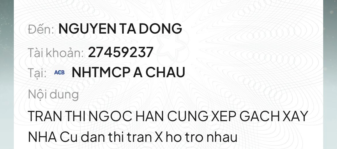 Chúng ta là người chung một nước nên hỗ trợ nhau🥰🥰🥰. Chúc mấy anh mau có nhà mới🥳🥳🥳