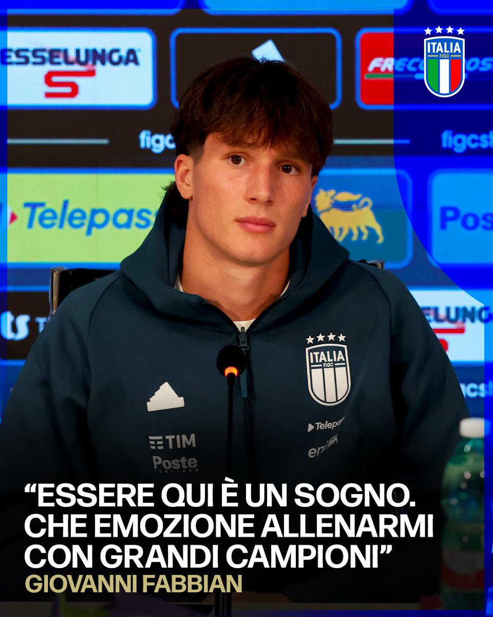Azzurri's tweet image. Francesco Pio #Esposito e Giovanni #Fabbian in conferenza stampa 🎙️

Guarda l’integrale su #VivoAzzurroTV 📺
👉🏻 vivoazzurrotv.it/videos/detail/…

#Nazionale 🇮🇹 #Azzurri #VivoAzzurro