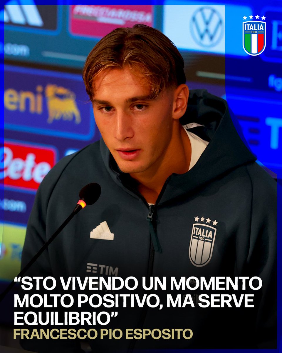 Azzurri's tweet image. Francesco Pio #Esposito e Giovanni #Fabbian in conferenza stampa 🎙️

Guarda l’integrale su #VivoAzzurroTV 📺
👉🏻 vivoazzurrotv.it/videos/detail/…

#Nazionale 🇮🇹 #Azzurri #VivoAzzurro