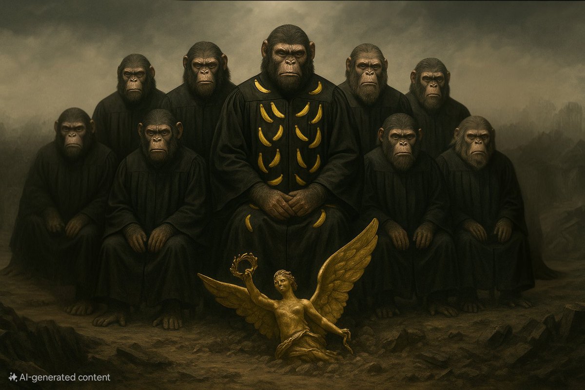 🐒🌍 En el Planeta de los Simios, de Pierre Boulle llevada al cine pero "a la mexicana", los narcosimios políticos toman el poder y los humanos aceptan la esclavitud.

🗽 El Ángel de la Independencia queda sepultado, como la libertad perdida bajo tierra.

⚖️ Los Simio-Magistrados