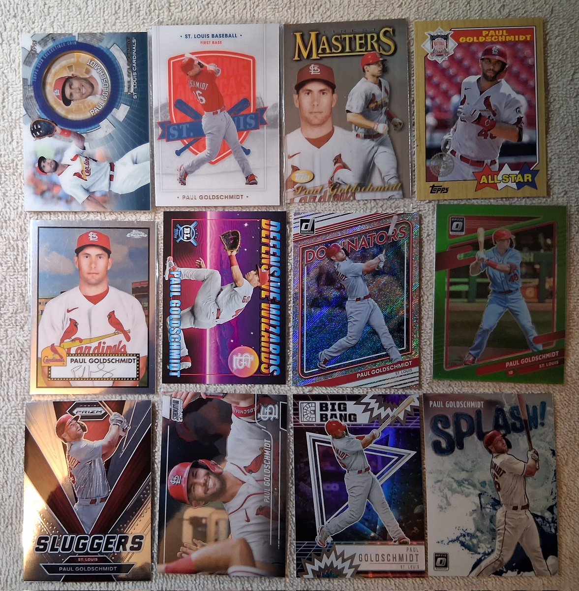 Paul Goldschmidt lot $5 #TBBCrew #TBBReposts #thehobby