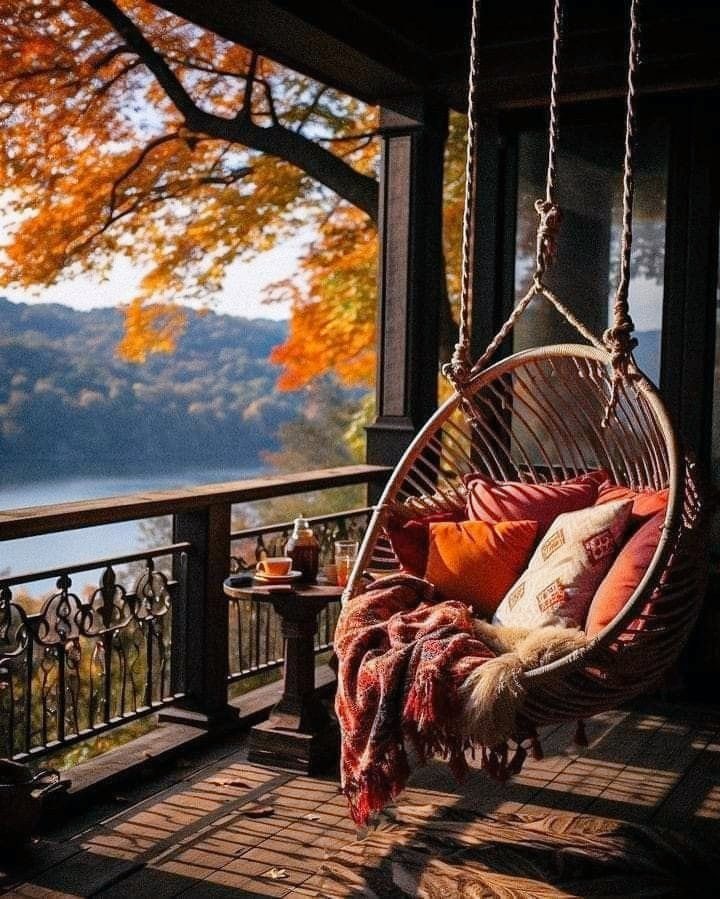 ☆•☆ ... and later I wish you all a peaceful and cozy evening.  🧡🕊😍🍀🌅🖐 ☆•☆