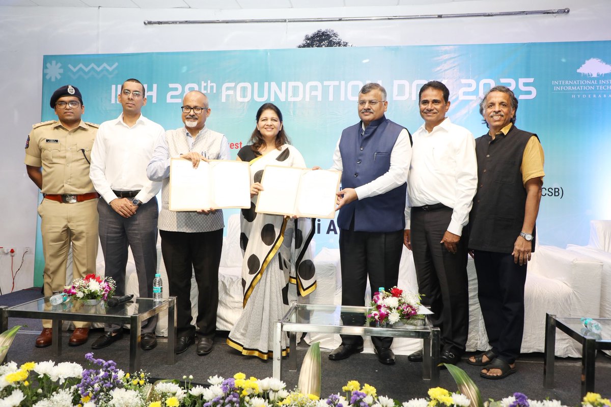 IPRDepartment (@iprtelangana) on Twitter photo 🔐 Telangana strengthens cyber resilience...
TGCSB & <a href="/iiit_hyderabad/">IIIT Hyderabad</a> launch Vyuha Labs – Cyber Innovation Hub, a 3,000+ sq. ft. facility with cutting-edge tools to co-create next-gen #CyberSecurity solutions.
🤝 MoU-driven initiative uniting startups, academia & industry.
💡 🔐 Telangana strengthens cyber resilience...
TGCSB & <a href="/iiit_hyderabad/">IIIT Hyderabad</a> launch Vyuha Labs – Cyber Innovation Hub, a 3,000+ sq. ft. facility with cutting-edge tools to co-create next-gen #CyberSecurity solutions.
🤝 MoU-driven initiative uniting startups, academia & industry.
💡