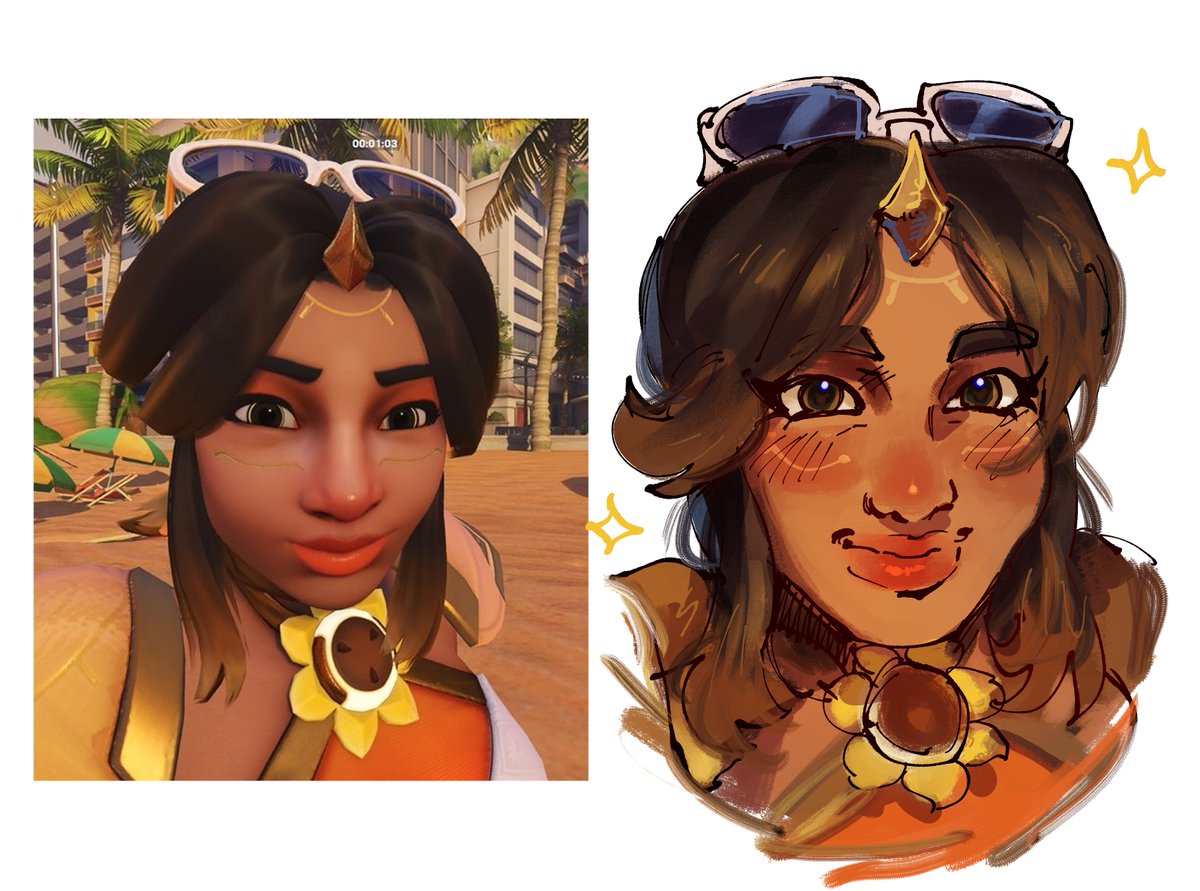 She's just happy to be here #Overwatch2