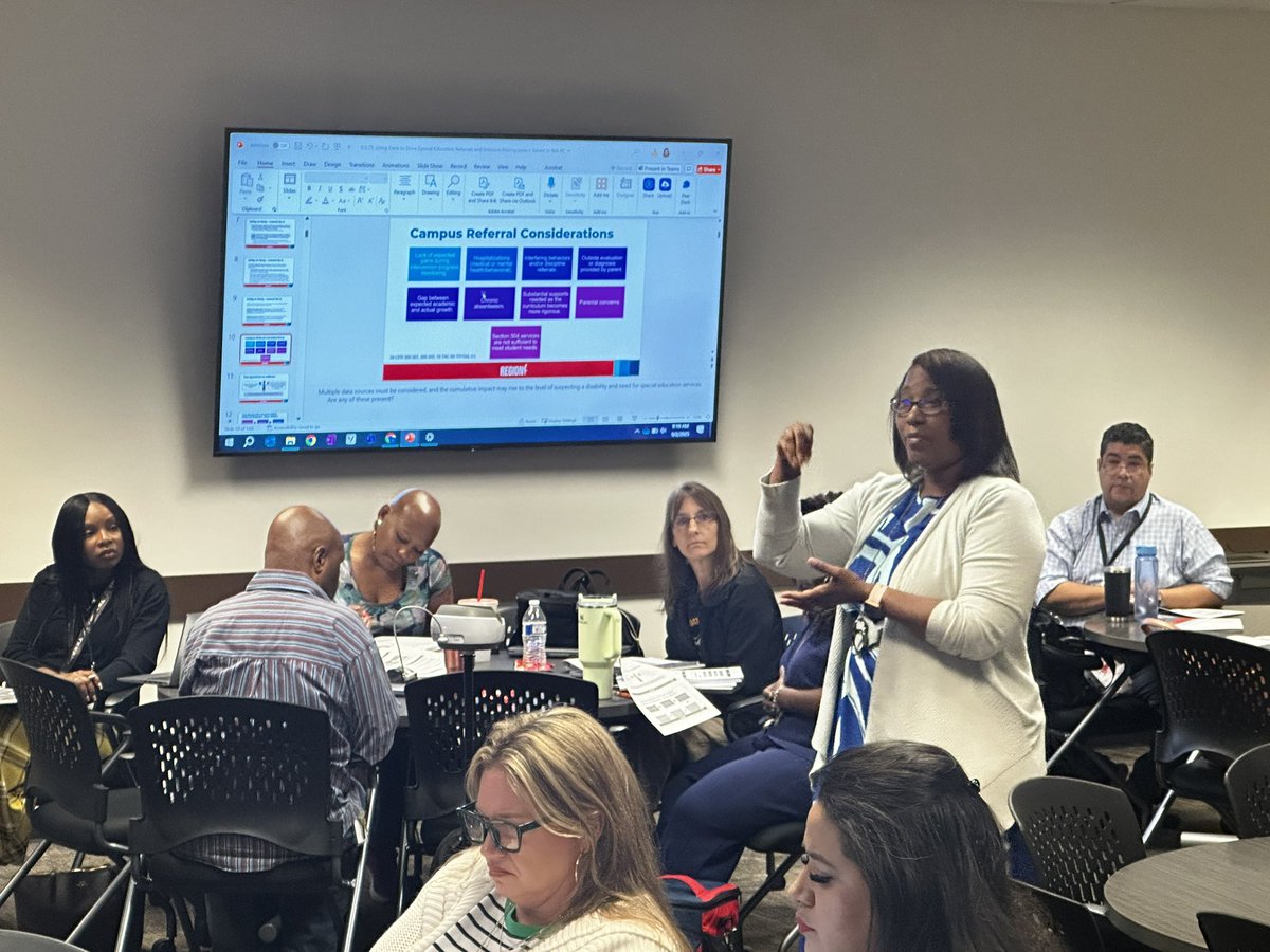 SpringRti's tweet image. Excited to have our new Executive Director for School Improvement & Support, Ms. CecilyParker, join today’s SSS PD session!
Grateful for her leadership and support. #SpringISD #StudentSuccess @SISD_CoA @LaTracyHarris