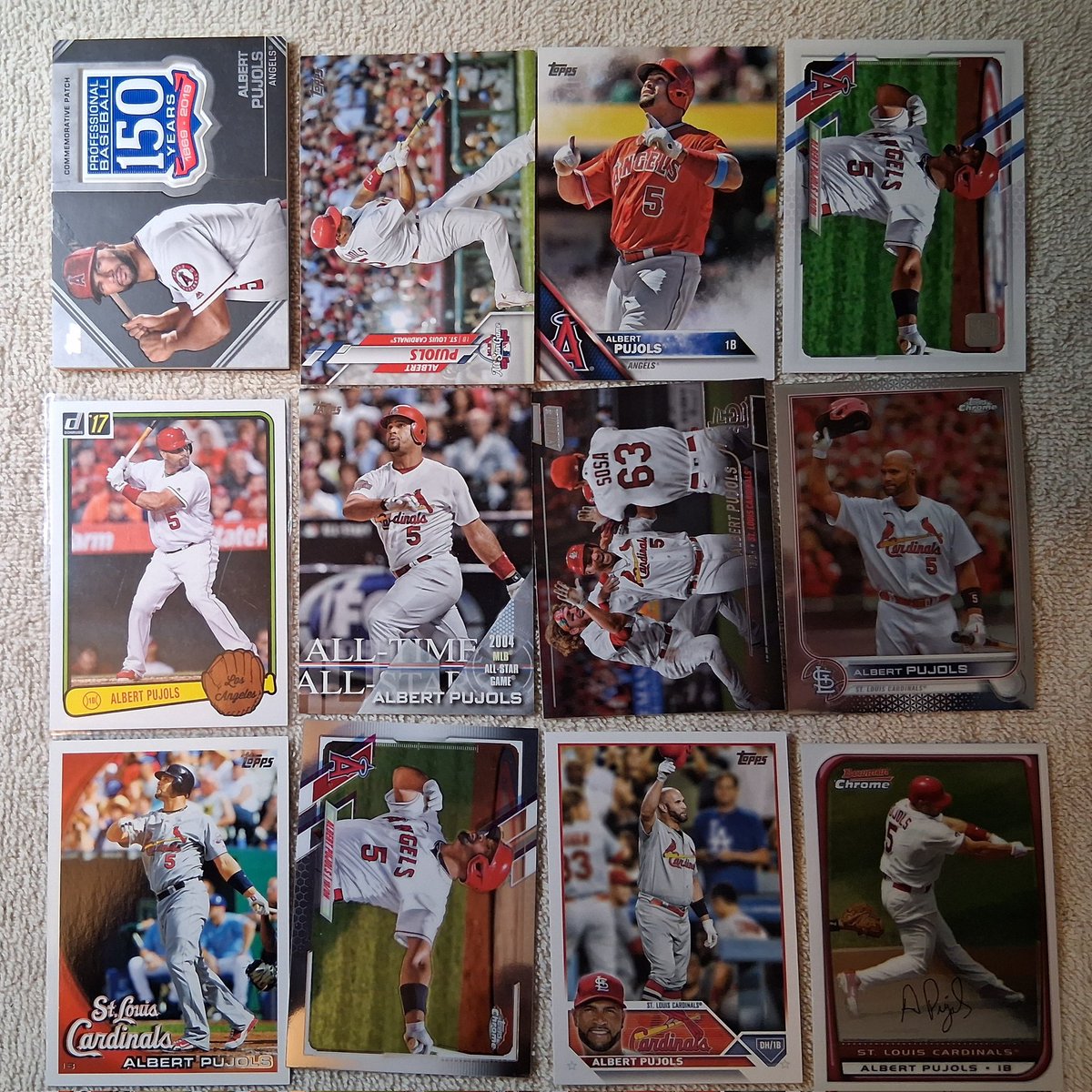 Albert Pujols lot $5 #TBBCrew #TBBReposts #thehobby