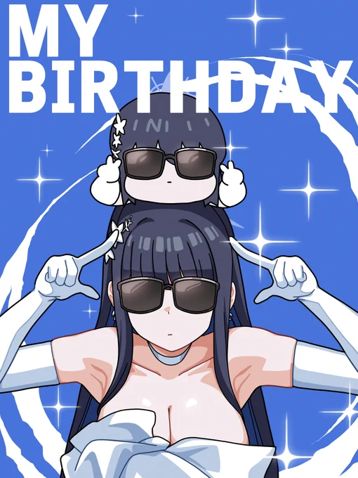 생일축하해 리더..... #錠前サオリ生誕祭2025 #ブルアカ #BlueArchive