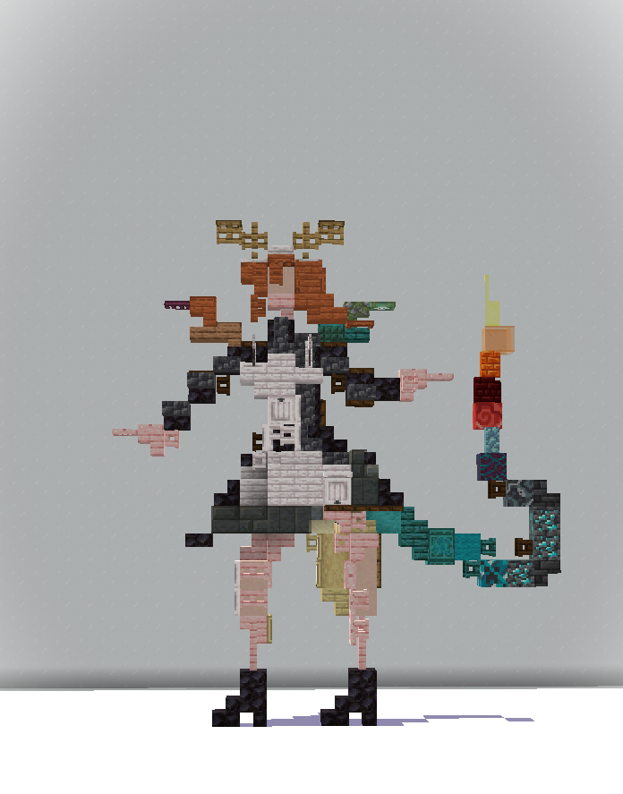 #おやさい鯖 #Minecraftbuilds #Minecraft 

太ももむっちりメイドドラゴン