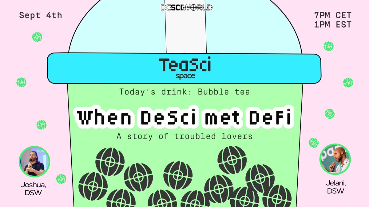 Order a cold bubble tea and get ready for the discussion.

See you this Thursday at 7 PM CEST. Tag those who you think should join, too.

Add it to your calendar 👇🏼👇🏼👇🏼