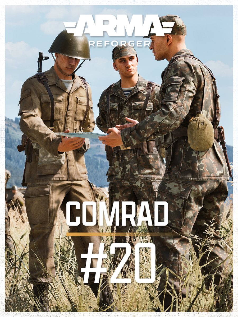 #ArmaReforger #COMRAD #20 📡

We’ve hit a milestone! Our 20th Community Radar is live, and it’s the biggest issue yet! 

From stunning screenshots to incredible mods, including the return of COM-STREAM, this edition highlights some of the very best the community has created over