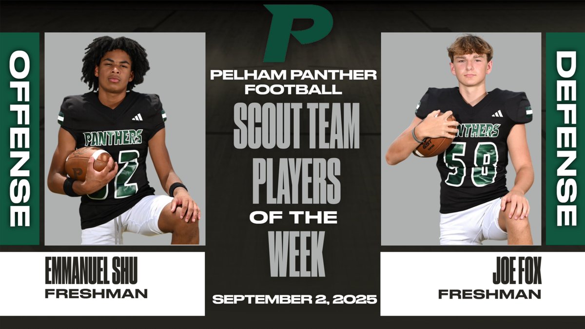 Congratulations Emmanuel &amp; Joe!
#ThePelhamWayFB

<a href="/ThePelhamWaySOC/">Pelham Panther Athletics Social Media</a>
<a href="/ThePelhamWayAD/">Trey Simpson</a>
<a href="/ThePelhamWaySUP/">@ThePelhamWaySUP</a>
<a href="/ThePelhamWayASU/">Kim Kiel</a>
<a href="/stutchtone/">Sabrina Tutchtone</a> 
<a href="/PelhamSchools/">Pelham City Schools</a>