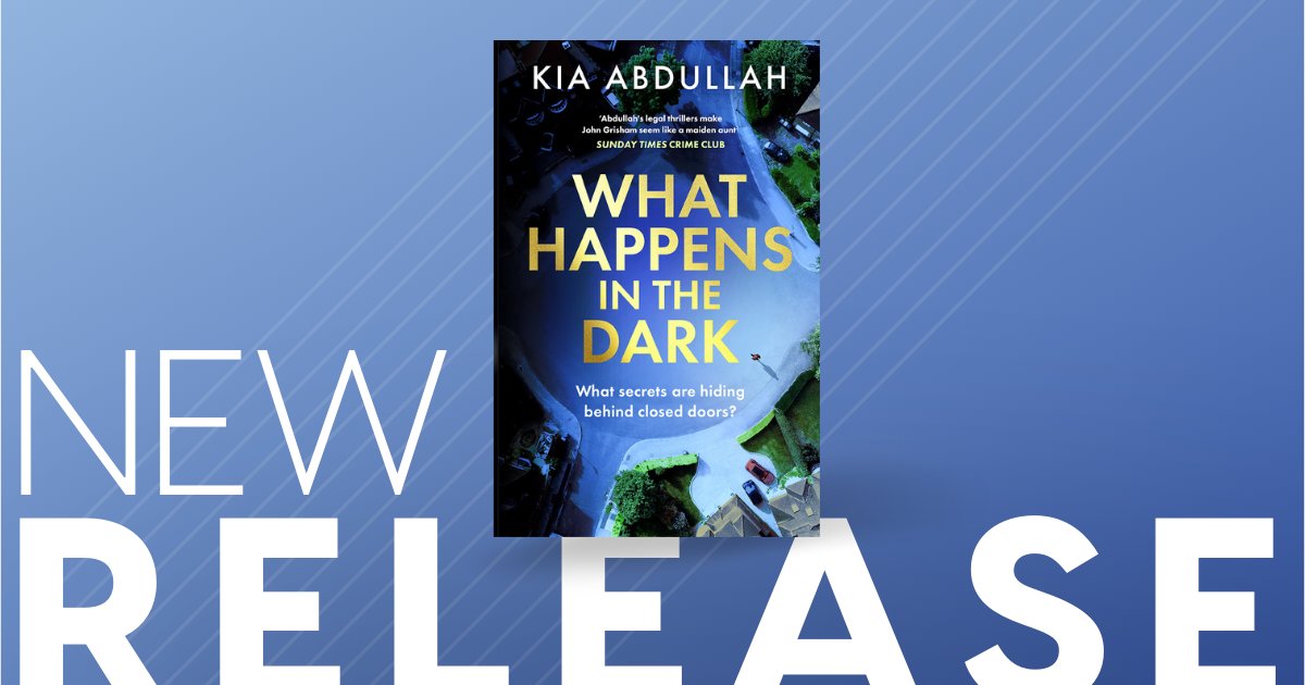 .<a href="/KiaAbdullah/">Kia Abdullah</a> delivers another edge-of-your-seat thriller and courtroom drama in #WhatHappensInTheDark—available now! Get your copy today: bit.ly/3Js66si