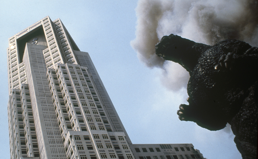 POV: You are two seconds away from being stepped on. #Godzilla