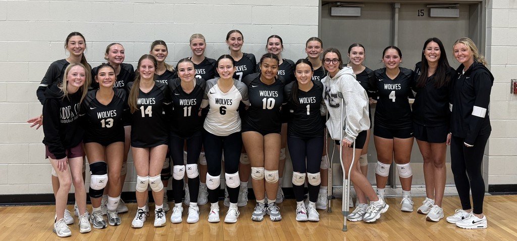 Congrats to our Wolves VB Team for taking the Silver division this past weekend in Northern Cass and to Breanah &amp; Taylor for their 1000 digs achievement! Go Wolves!