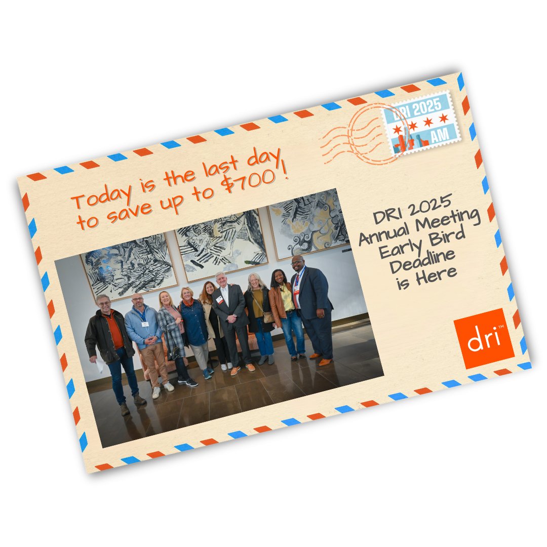 Did you know you can earn 8.75 CLE hours (2.0 Ethics) while exploring #Chicago at the DRI 2025 Annual Meeting? 🌆 CLE on the GO makes the city your classroom! Early Bird savings up to $700 end tonight—don’t wait! 👉 dri.org/annual-meeting… #DRI2025AM