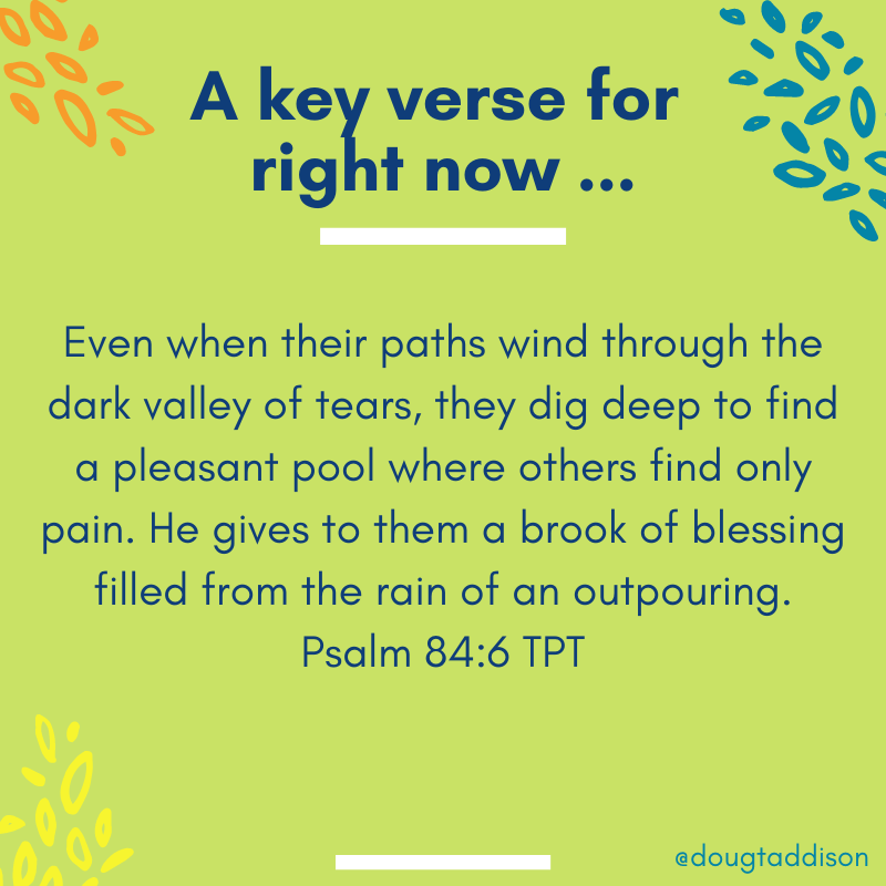 dougtaddison's tweet photo. The Lord is bringing you out of this season &amp; you are about to receive “a brook of blessing filled from the rain of an outpouring.” https://t.co/6EZdYYeqHN