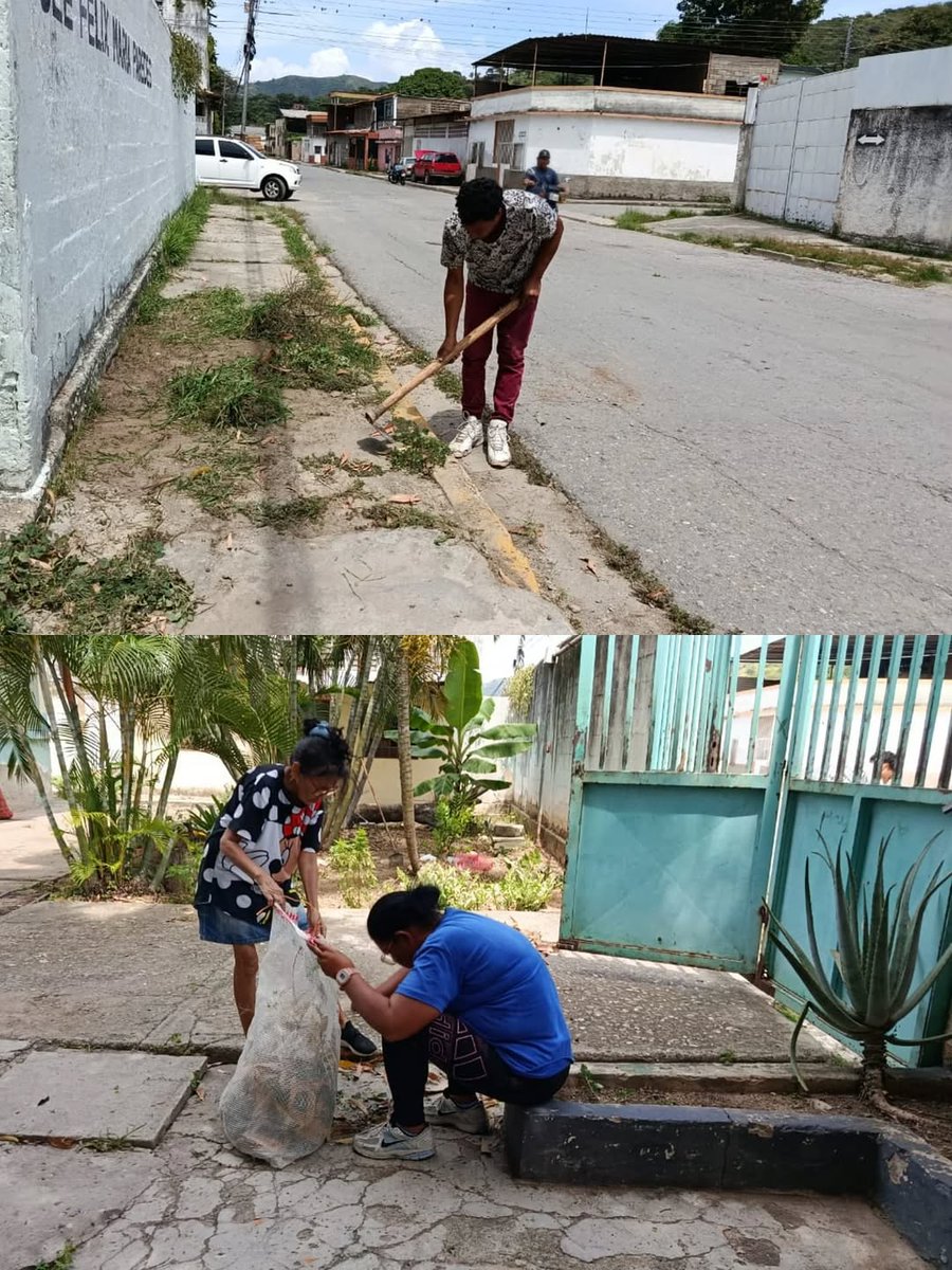 geminismg's tweet image. En Aragua, se vivió una nueva jornada de trabajo voluntario Mi Escuela Bella, donde las Bricomiles, consejos comunales, docentes, obreros, alcaldías y la comunidad se unieron con un solo propósito: embellecer y acondicionar nuestros espacios educativos.

#02Sep
