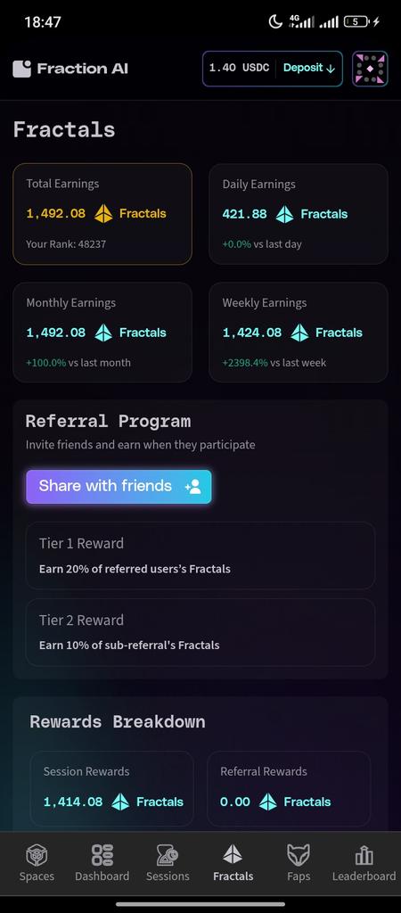 Royalty✨ | 𝔽rAI (@royalty781) on Twitter photo I remember vividly on the 23rd of August, when <a href="/ThugsLifeScafa/">Eth Scafa | 𝔽rAI</a> onboarded me into <a href="/FractionAI_xyz/">Fraction AI</a>.
I did my background check and I mean the project was screaming greenlight and I hopped in.
I was consistent, showed up daily and now I am reaping the fruits.
Showing up and I remember vividly on the 23rd of August, when <a href="/ThugsLifeScafa/">Eth Scafa | 𝔽rAI</a> onboarded me into <a href="/FractionAI_xyz/">Fraction AI</a>.
I did my background check and I mean the project was screaming greenlight and I hopped in.
I was consistent, showed up daily and now I am reaping the fruits.
Showing up and