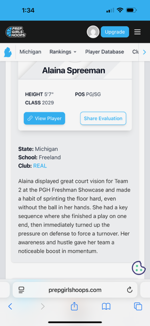 Freeland Girls Varsity tweet media