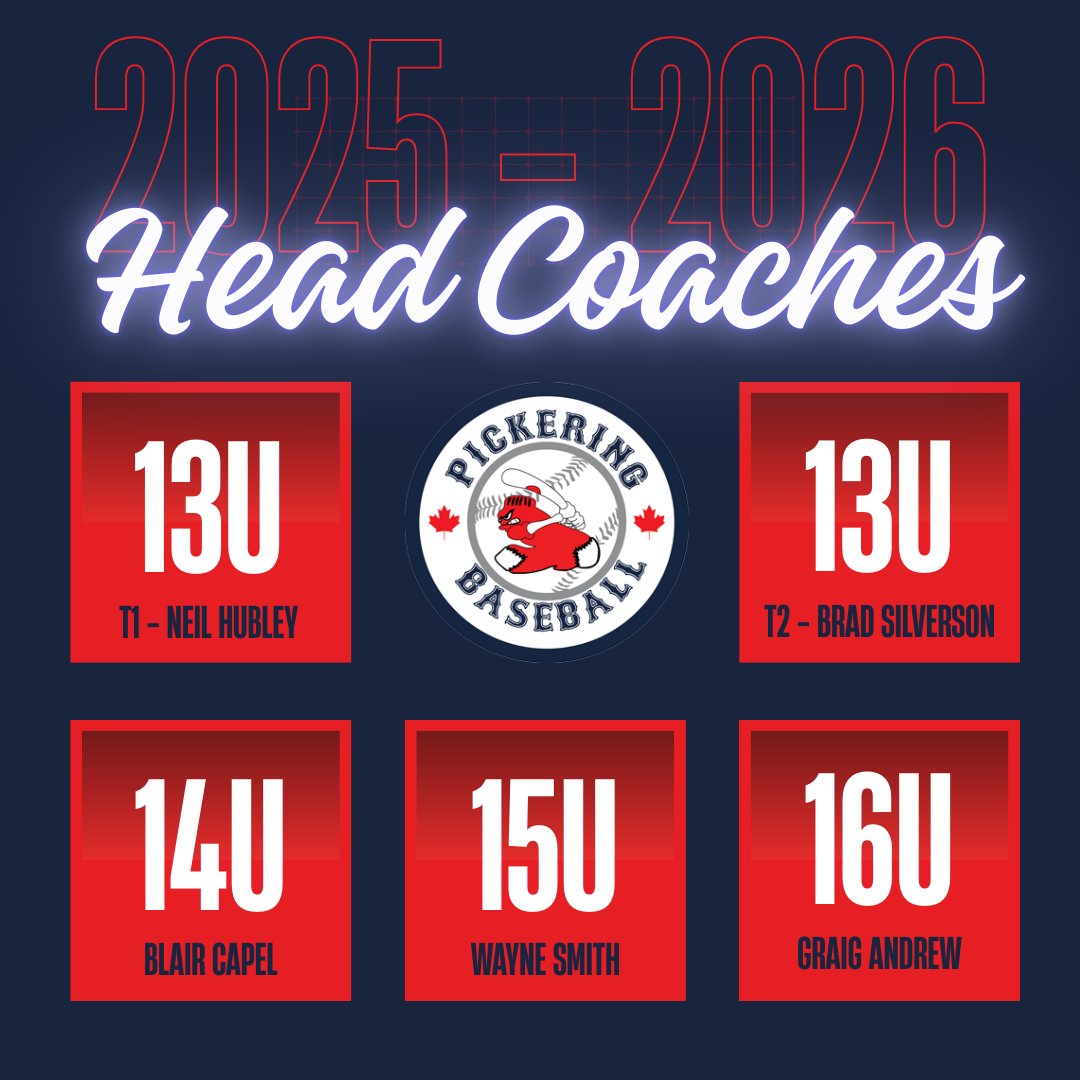 Pickering Baseball Association tweet media