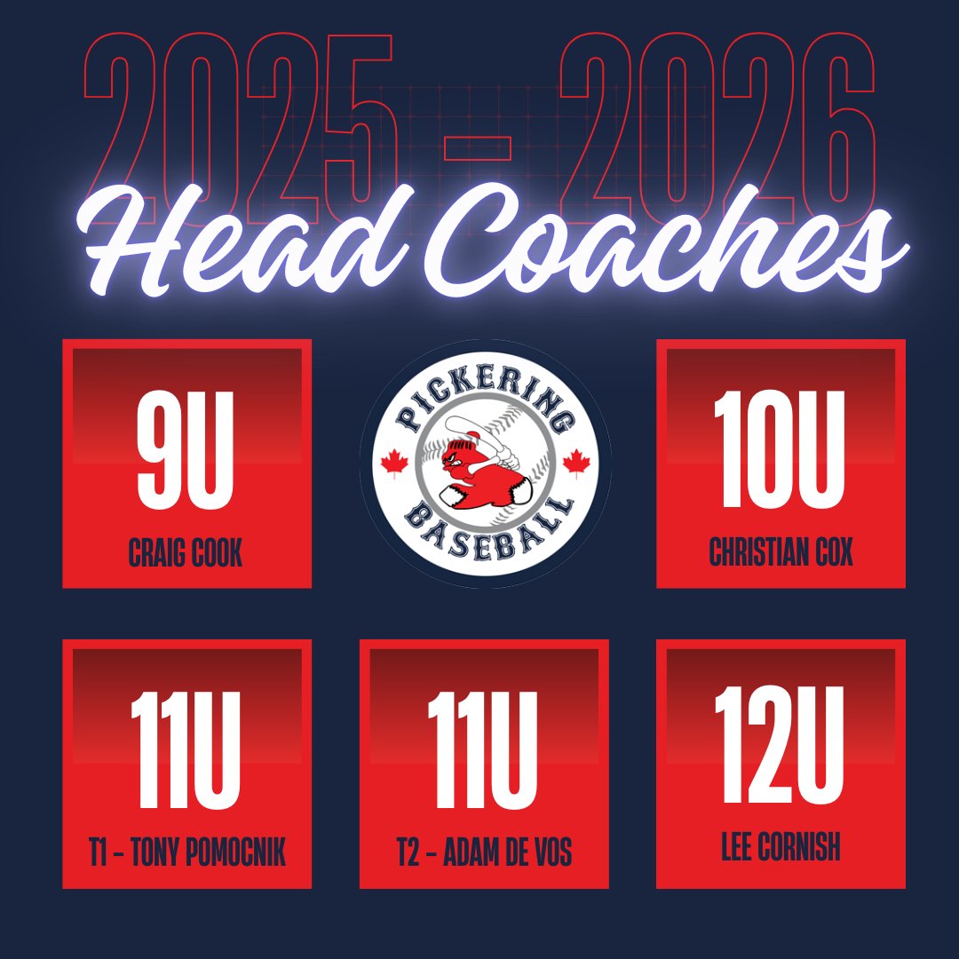 Pickering Baseball Association tweet media