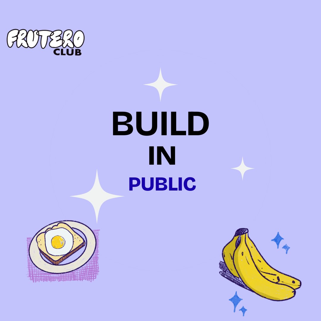 Ayer tuvimos nuestro #BuildInPublic y como es costumbre, vamos a ver todo lo que construyeron las frutas en la ultima semana🍇

Muchas gracias todos los que comparten su progreso, ya que sus acciones pueden inspirar a alguien mas en tomar acción de lo que hace y ser mejor cada