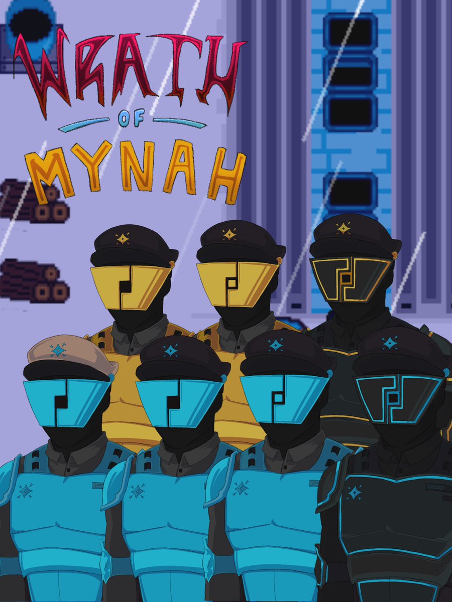 Indigallo Federation Soldier Portraits!!  

Play Wrath of Mynah 🏔️🐗 demo here: 

bluwind.itch.io/wrath-of-mynah…

#wrathofmynah