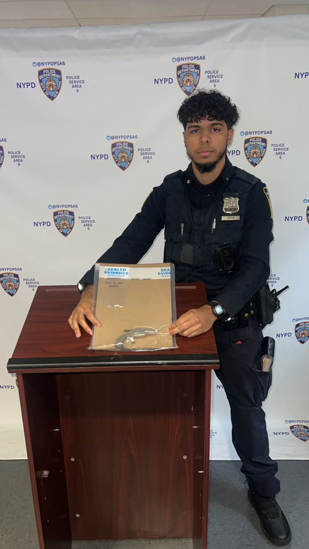 Thank you to our officers for working on getting another gun off our streets. We continue to work hard so we can build a safer community.