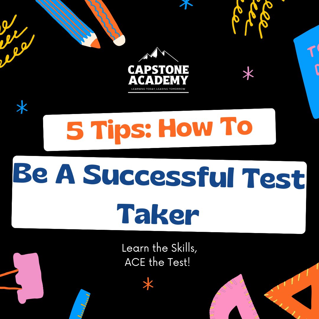 capstonecharter's tweet image. 📚✏️ Ready to ace your next test, Sharks? 
Here are 5 simple tips to set you up for success. You’ve got this!🙌🏽

#CapstoneSharks #TestTakingTips #StudentSuccess #SharkStrong #SharksIn #FortMyers #SharkPride #AceTheTest #CapstoneCharter #TuitionFree #FloridaTesting