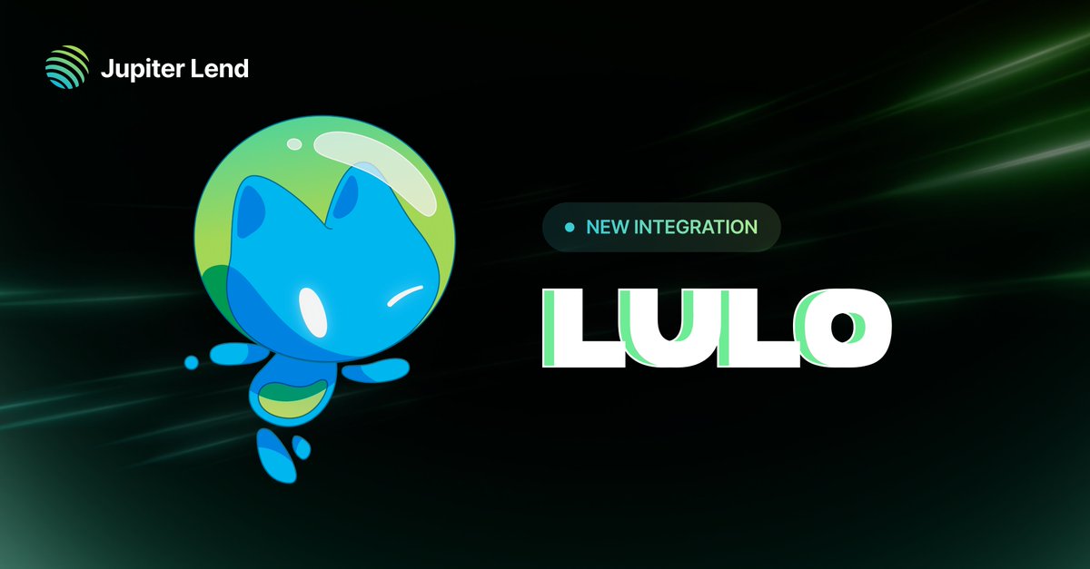 Jupiter Lend announces new integration with Lulo
