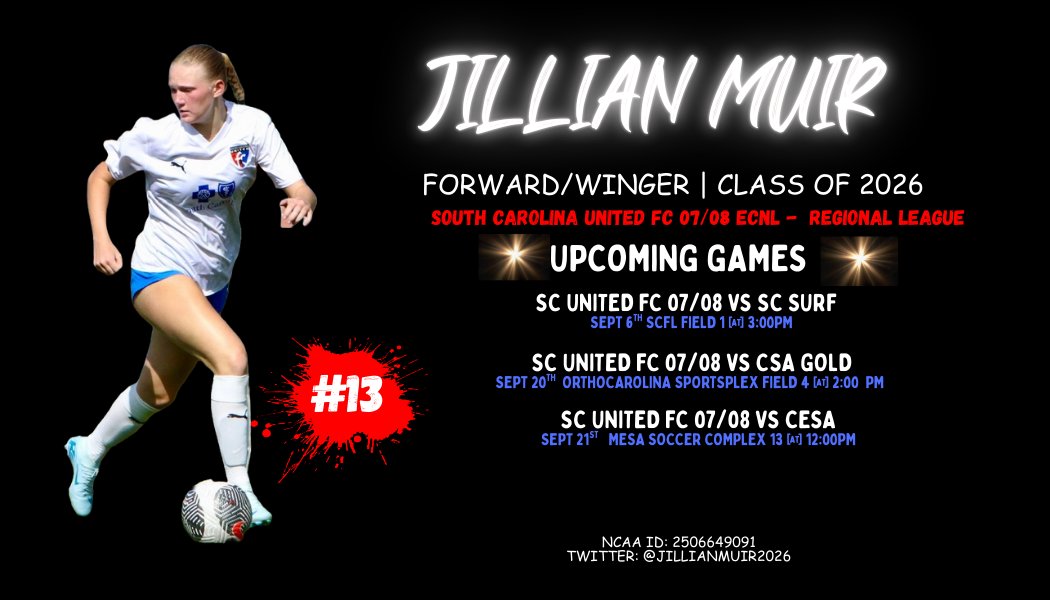 Two great league wins this past weekend. 
Tied with Surf for 1st place in the region.
2 Goals and 1 assist
<a href="/ImYouthSoccer/">ECNL/GA/Recruiting/College Soccer</a> <a href="/SCUnited_FC/">SC United FC</a> <a href="/TannerOsborne27/">Tanner Osborne</a> #TotalFutbolTraining