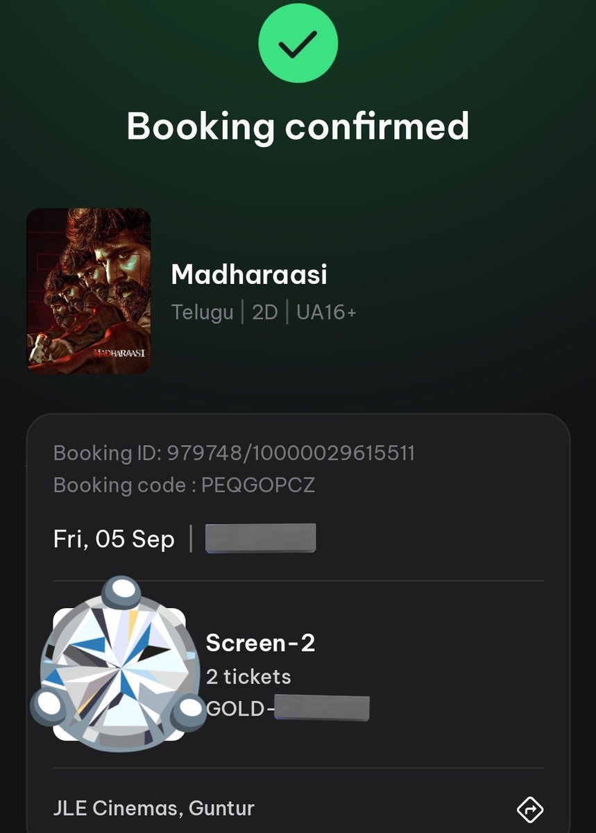 1st SK movie ki intha wait cheyyatam🥵

&amp;Even this is 1st time to watch this #Nani's doppelganger film on Big screen❤️,Exited for that action &amp; Anirudh Peak Album🤍🔥 #Madharaasi

Title logo lo AP &amp; south state's anni kalapataniki proper justification lekapote nene dengutha 1st👍