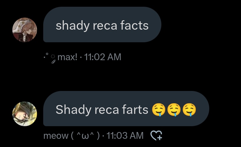 recalingHOS's tweet image. ...? @freakyreca