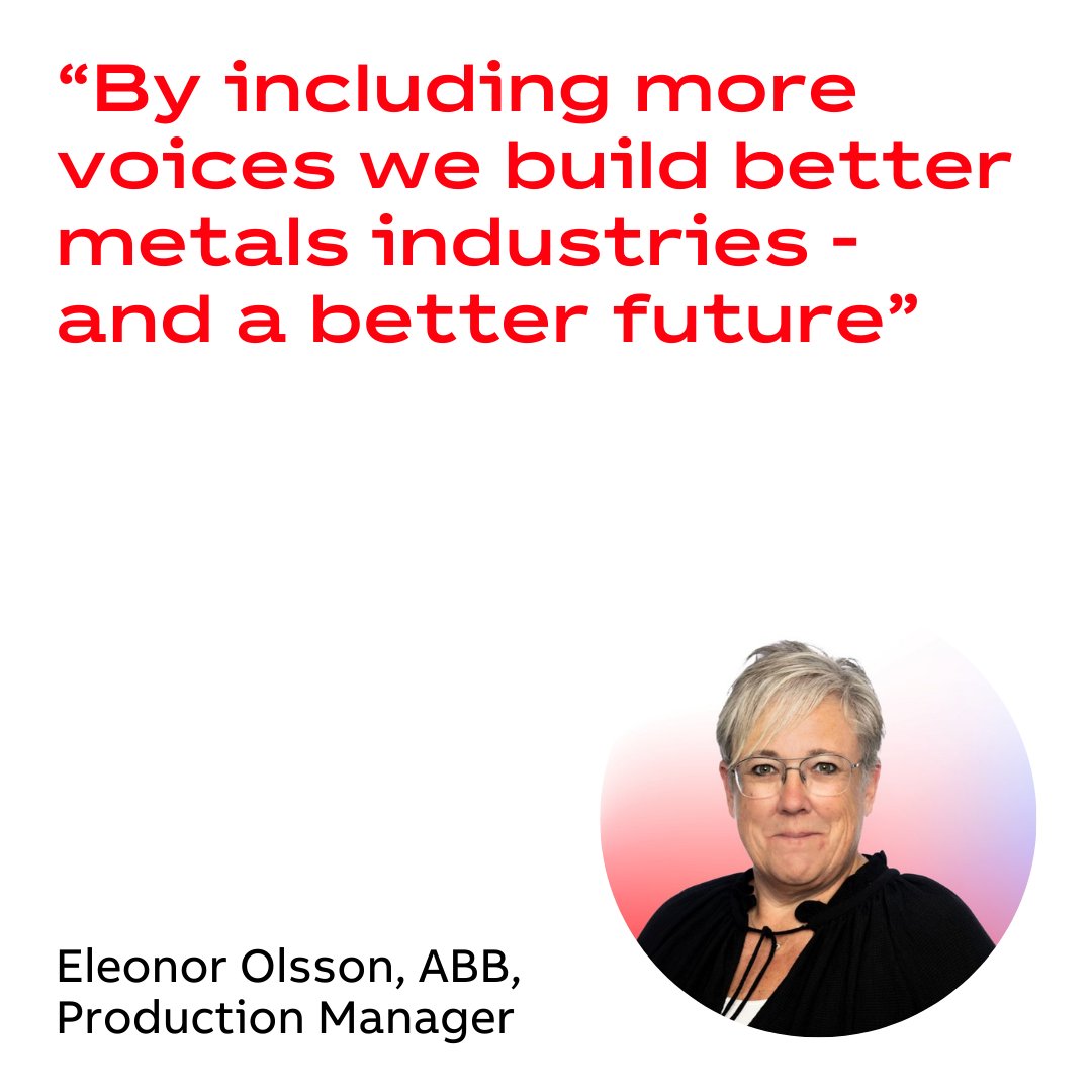 Sweden's 2025 “40 over 40” list recognizes our very own Eleonor Olsson!👏👏

Eleanor leads #ABB Metallurgy’s manufacturing with precision, empathy &amp; purpose, helping #metal producers cut energy use &amp; emissions, while improving product quality.

Learn more: bit.ly/46idPCb