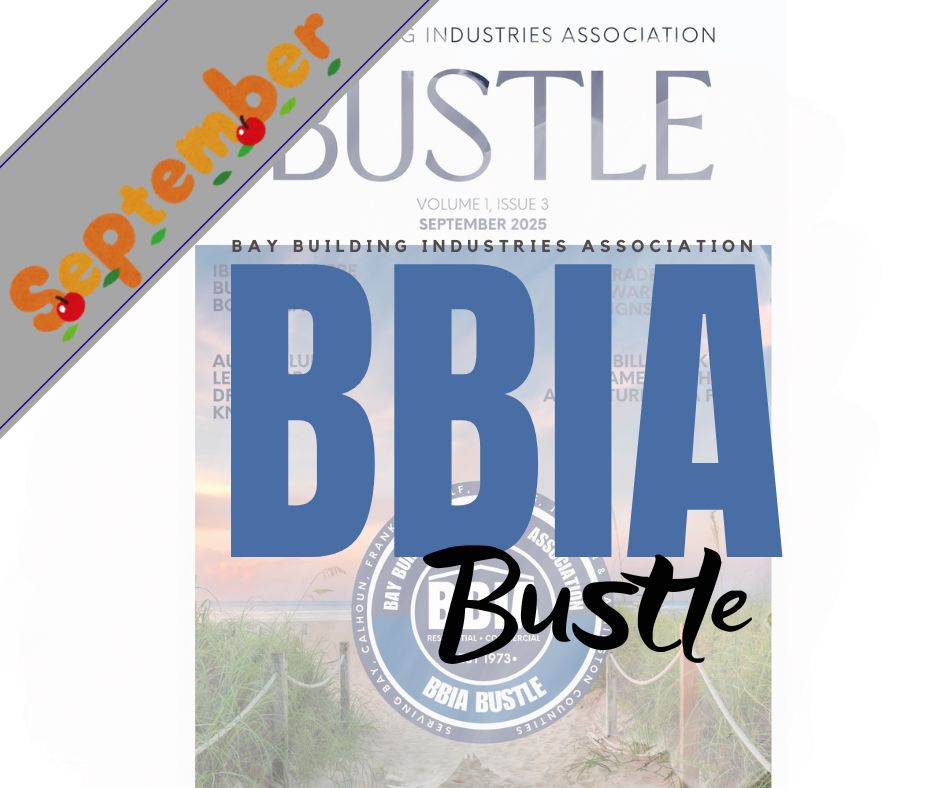 Bay_BIA's tweet photo. The September BBIA Bustle is live! 🏡✨
Inside:
🏆 2025 Parade of Homes Winners
📊 Insights from NAHB’s Dr. Dietz
🌟 IBS 2026 Preview
🥂 PWB Wild Game Luncheon
Read it here 👉 https://t.co/idM4ztB8IG https://t.co/j4er51PqxD
