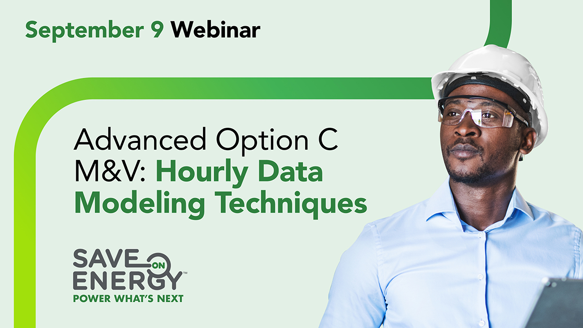 Join us Sept. 9, 1pm–2pm, for a free, expert-led webinar on energy modeling using hourly consumption &amp; weather data. Ideal for owners, managers &amp; analysts looking to improve efficiency &amp; refine data-driven decisions. 

Register now: ow.ly/Nb7V50WPEl2